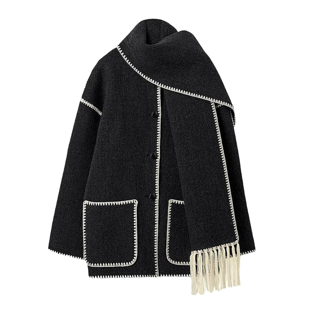 Pancho Scarf Jacket