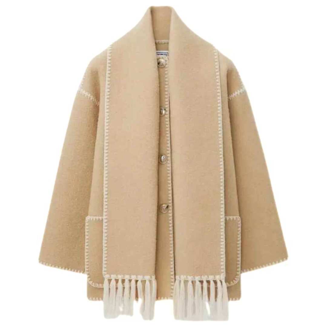 Pancho Scarf Jacket