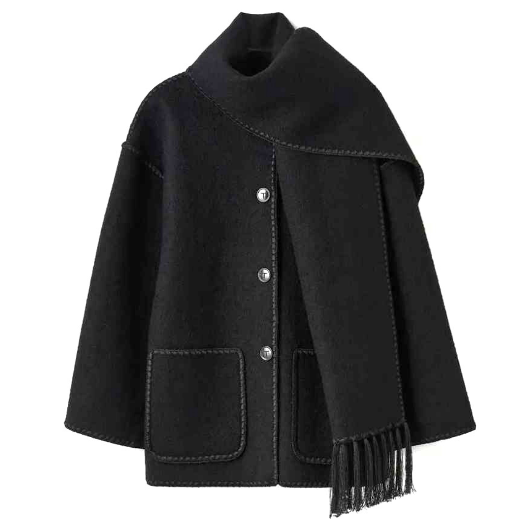 Pancho Scarf Jacket