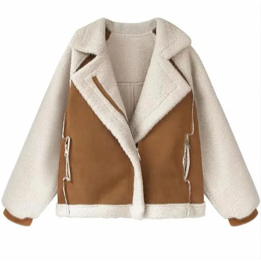 Fluffy Aviator Jacket – Ocho Clothing